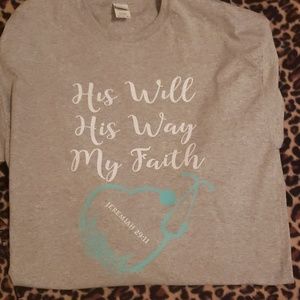 Custom made nursing tee